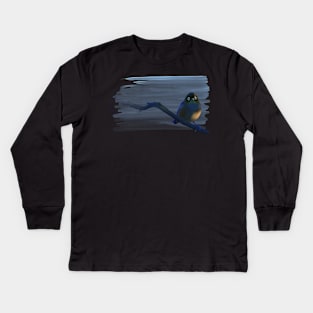 Eye to Eye with Silvereye Kids Long Sleeve T-Shirt